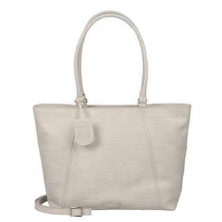 Burkely Cool Colbie Wide Tote 15,6" white