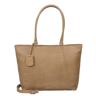 Burkely Cool Colbie Wide Tote 15,6" nude