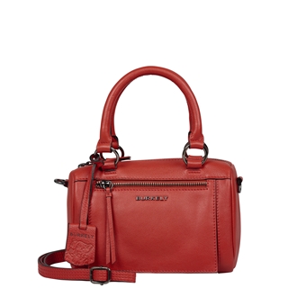 Burkely Rock Ruby Bowler Bag Small red