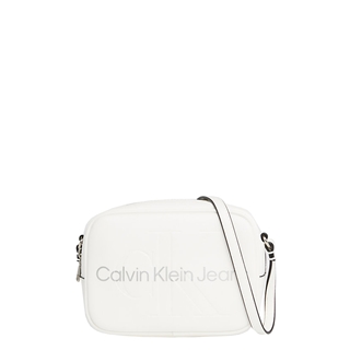 Calvin Klein Sculpted Camera Bag1 white/silver logo