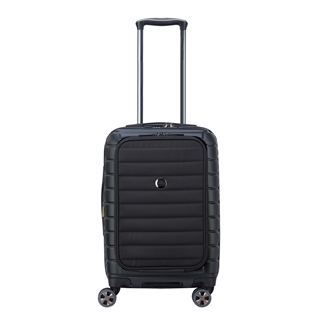 Delsey Shadow 5.0 Cabin Trolley Expandable Front Pocket black