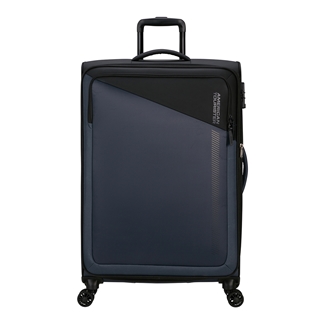 Travelbags American Tourister Daring Dash Spinner L EXP black/grey aanbieding