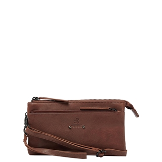 dR Amsterdam Tampa Shoulderbag/Clutch brown