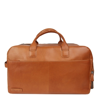 Plevier Breccia Weekender cognac