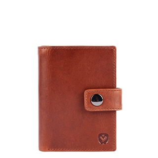 Valenta Card Wallet Leather MagSafe Luxe cognac