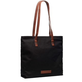 The Chesterfield Brand Alicia Washed Canvas Shopper black