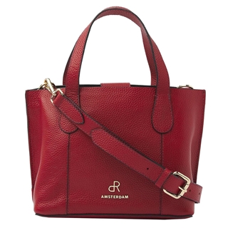 dR Amsterdam Mint Hand/Shoulderbag tango red