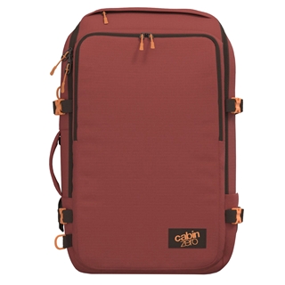 CabinZero Adventure Pro 42L Cabin Backpack sangria red