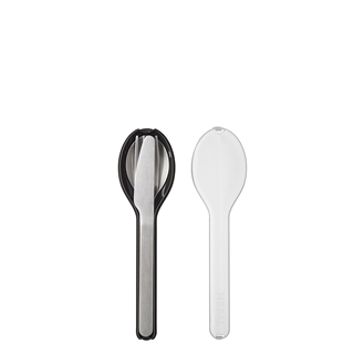 Mepal Ellipse Cutlery 3-Pieces nordic black