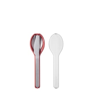 Mepal Ellipse Cutlery 3-Pieces vivid mauve