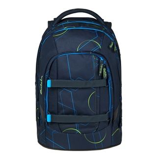 Satch Pack School Backpack blue tech