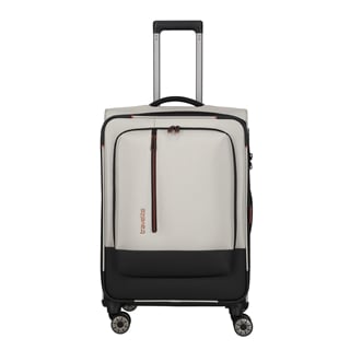 Travelite Crosslite 5.0 4w Trolley M white sand