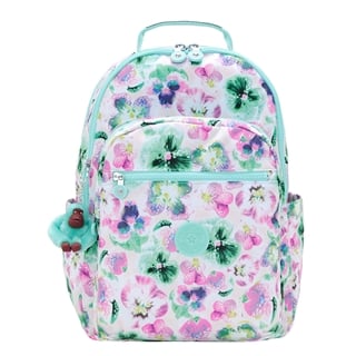 Kipling Seoul College aqua blossom