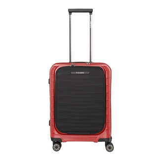 Travelite Mooby 4w Trolley S Frontpocket red