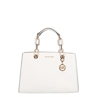 Michael Kors Cynthia MD Satchel optic white