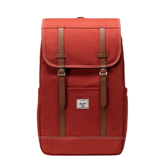 Herschel Supply Co. Retreat Backpack red ochre/white stitch