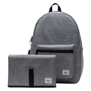 Herschel Supply Co. Settlement Backpack Diaper Bag raven crosshatch