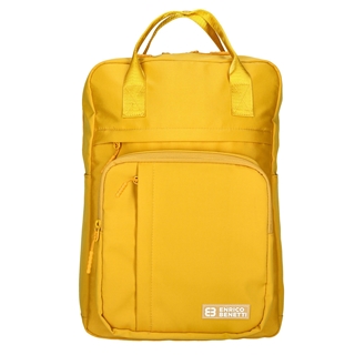 Enrico Benetti Aruba 20L Laptop Backpack 14" ochre yellow