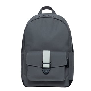 Bold Banana Zipp Top Backpack grey gravity