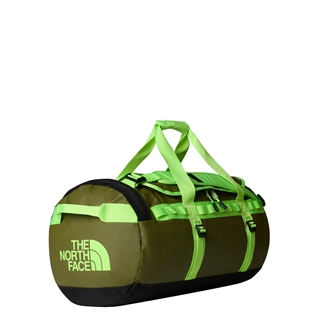 The North Face Base Camp Duffel M forest olive/safety grey