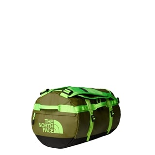 The North Face Base Camp Duffel S forest olive/safety grey