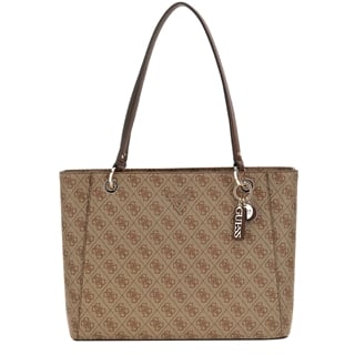 Guess Noelle Tote latte logo/brown