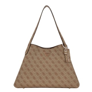 Guess Sora Girlfriend Carryall latte logo