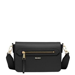 DKNY Bryant Ave Md Flap Cbody black/gold