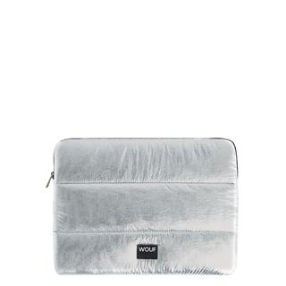 Wouf Silver Glossy Laptop Sleeve 13-14" multi