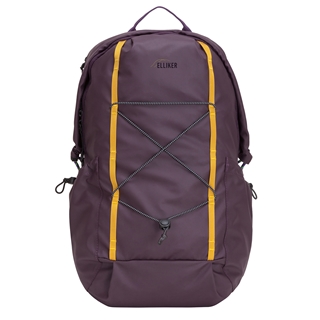 Elliker Kiln Hooded Zip Top Backpack 22L purple