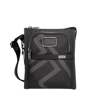 Tumi Alpha Pocket Bag Small reflective tumi jacquard