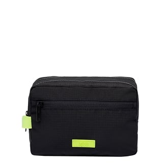 Lefrik Kei Double Washbag Vandra black lime ripstop