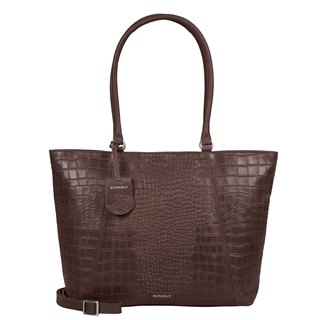 Burkely Cool Colbie Wide Tote 15,6" brown