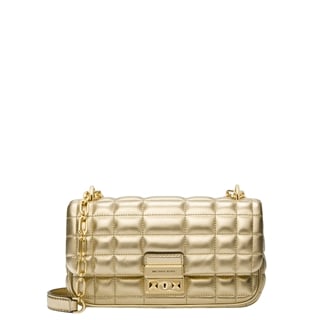 Michael Kors Tribeca SM Conv Chain Shldr pale gold