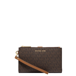 Michael Kors Dblzp Wristlet brown