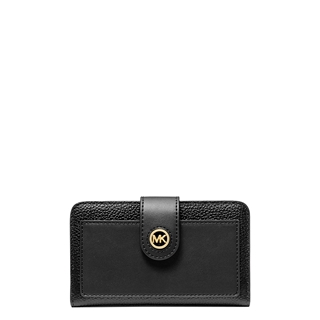 Michael Kors MK Charm MD Tab Pckt Bifold black