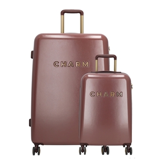 Charm London Travel Trolley Set bordeaux