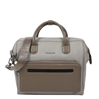 Hedgren Galao RFID Briefcase 14" vintage taupe