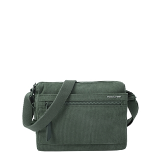 Hedgren Eye RFID Shoulder Bag corduroy duck green