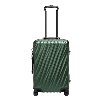 Tumi 19 Degree Aluminum International Carry-On texture forest green