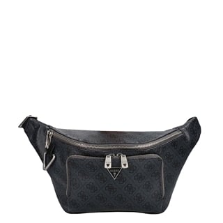 Guess Milano Maxi Bumbag W Frt Pcket black