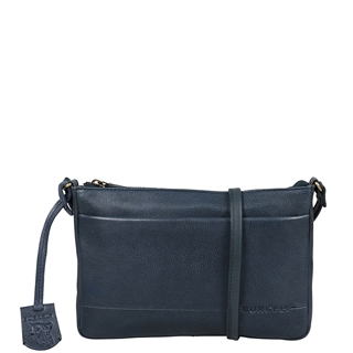 Burkely Natural Norah Crossbody zip blue