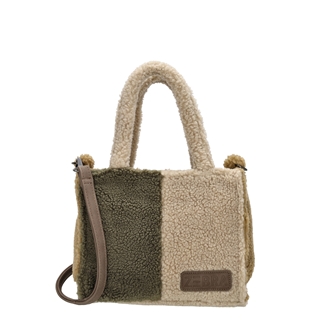 Zebra Trends Teddy Denise Handbag taupe