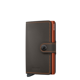 Secrid Miniwallet Matte truffle orange