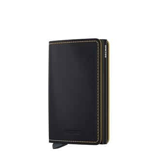 Secrid Slimwallet Matte black ochre