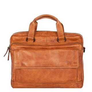 Spikes & Sparrow Kevin Business Laptopbag 15,6" brandy