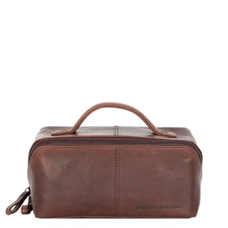 Spikes & Sparrow Frenchy Toiletrybag brown