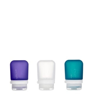 Human Gear GoToob+ 3-Pack Small clear/purple/teal