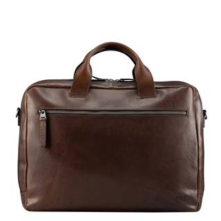 Jost Lund Businessbag M 2 Comp. brown