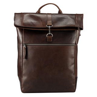 Jost Lund Messenger Backpack brown